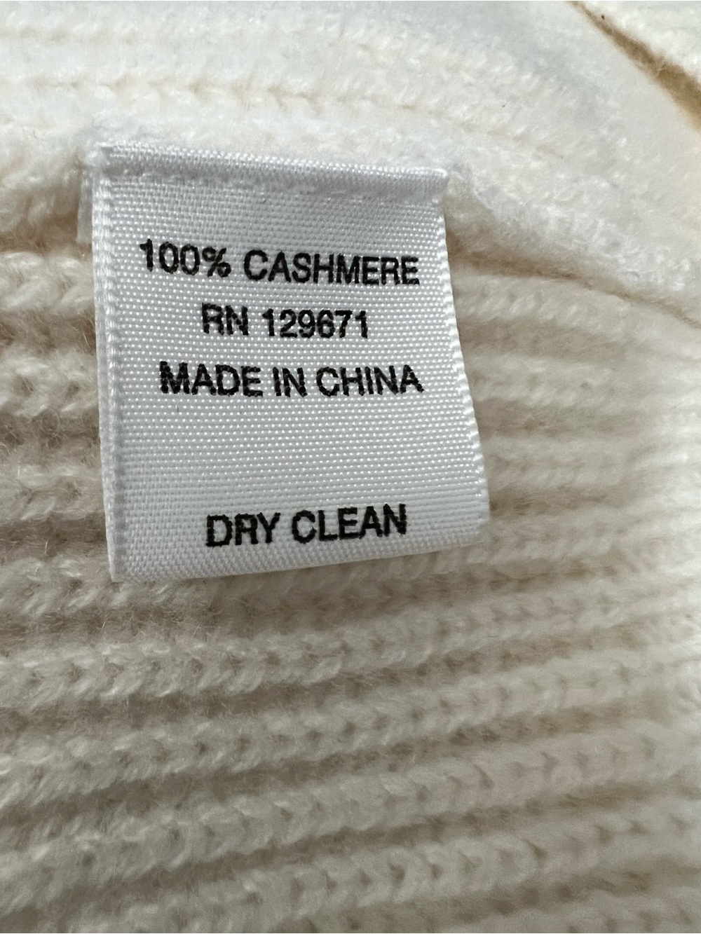 NakedCashmere Ivory Zip-Front Hooded Sweater size M NWT - Picture 13 of 16